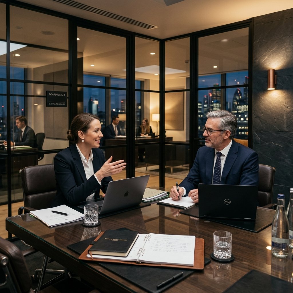 Reunião jurídica corporativa